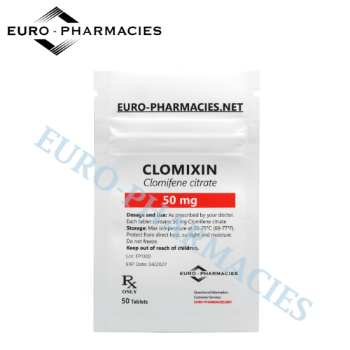 Clomixin (Clomid ) - 50mg/tab, 50 pills/bag - Euro-Pharmacies - USA Clomixin (Clomid ) - 50mg/tab, 50 pills/bag - Euro-Pharmacies - USA