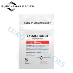Exemestanex (Aromasin) - 20mg/tab, 50 pills/bag - Euro-Pharmacies - USA Exemestanex (Aromasin) - 20mg/tab, 50 pills/bag - Euro-Pharmacies - USA