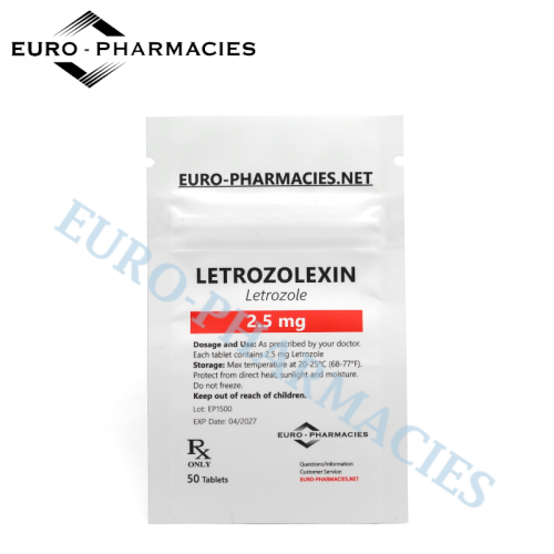 Letrozolexin (Letrozole)- 2.5 mg/tab, 50 pills/bag - Euro-Pharmacies - USA Letrozolexin (Letrozole)- 2.5 mg/tab, 50 pills/bag - Euro-Pharmacies - USA