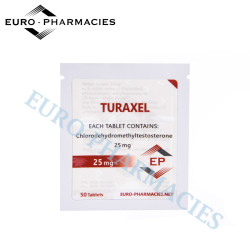 Turaxel 25 (Turanabol) - 25mg/tab, 50 pills/bag - Euro-Pharmacies - USA Turaxel 25 (Turanabol) - 25mg/tab, 50 pills/bag - Euro-Pharmacies - USA